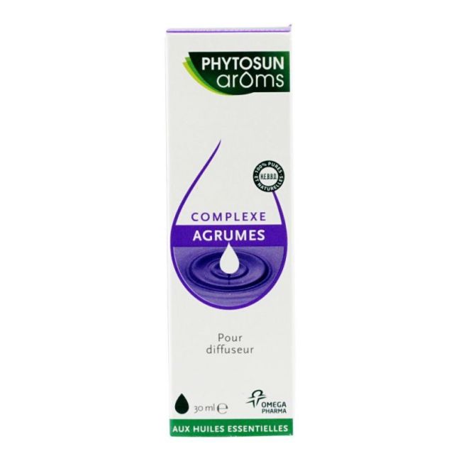 Phytosun Aroms Huile Essentielle Complexe Diffuseur Fraicheur Agrumes Spray/30Ml