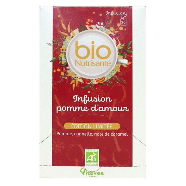 Nutrisante Infusions Bio Tis Pomme D'amour 20Sach