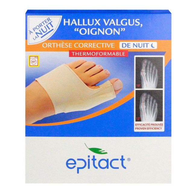 Epitact Orthese Corrective Hallux Valgus Nuit L B/1