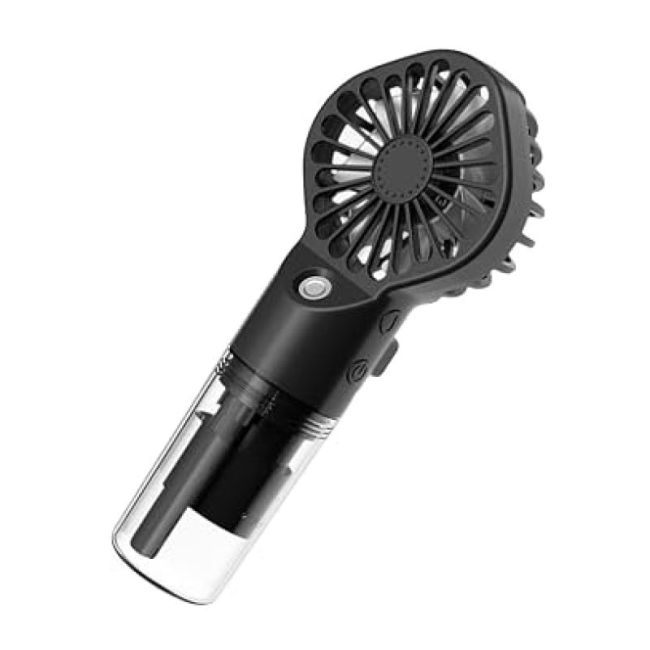 Mini Ventilateur Brumisateur Électrique 20ml Noir