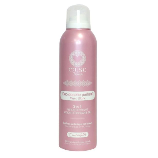 Musc Intime Deo Douche Parfume Musc Blanc