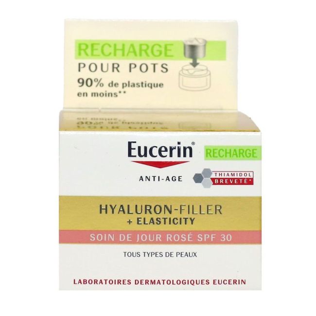 Eucerin Hyaluron-Filler + Elasticity Spf 30 Emuls Soin De Jour Recharge/50Ml