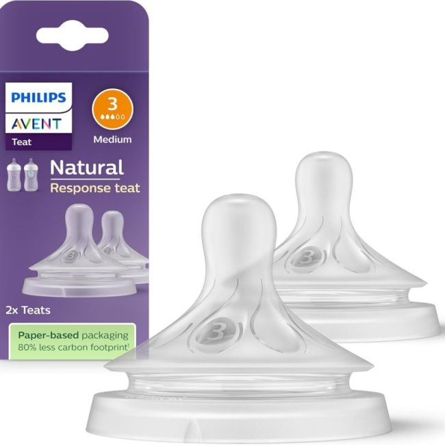 Avent Naturel Responce Tetine T3 B/2