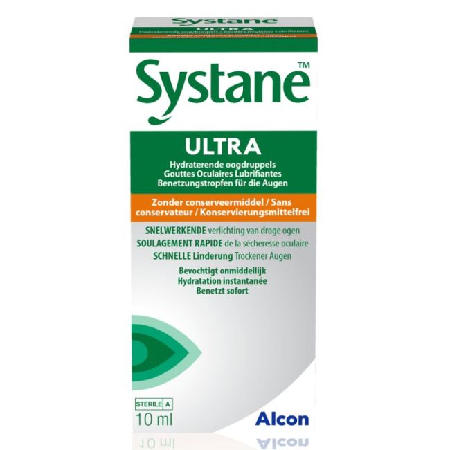 Systane Ultra S Oculaire Sans Conservateur Lubrifiante Secheresse Oculaire Fl/10Ml
