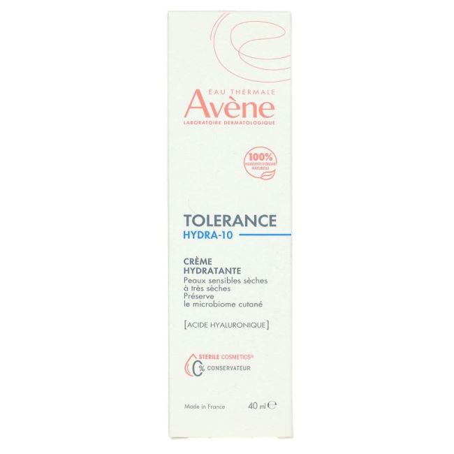 Avene Tolerance Hydra-10 Cr Hydratante Cosmetique Sterile T/40Ml