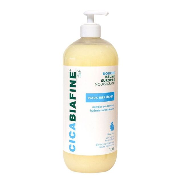 Cicabiafine Bme Douche Surgras Hydratant Fl Pompe/1L