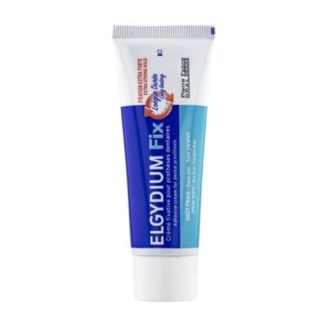 Elgydium Fix Cr Adhesive Fixation Extra Forte T/45G