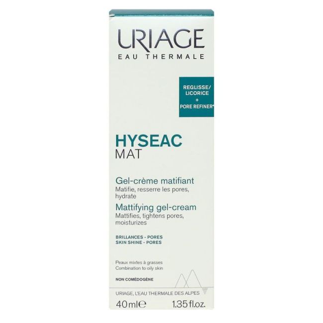 Uriage Hyseac Mat' Gel Creme Matifiant T/40Ml