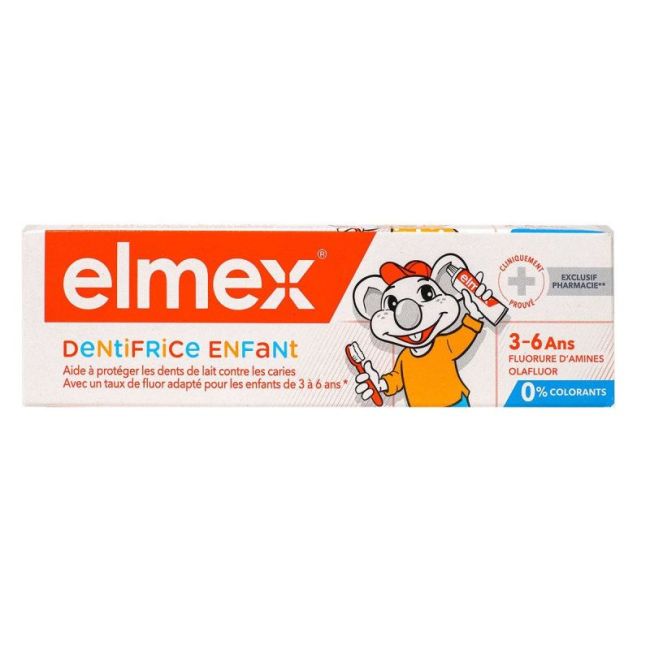 Elmex Enfant Dentifrice 3-6Ans T/50Ml