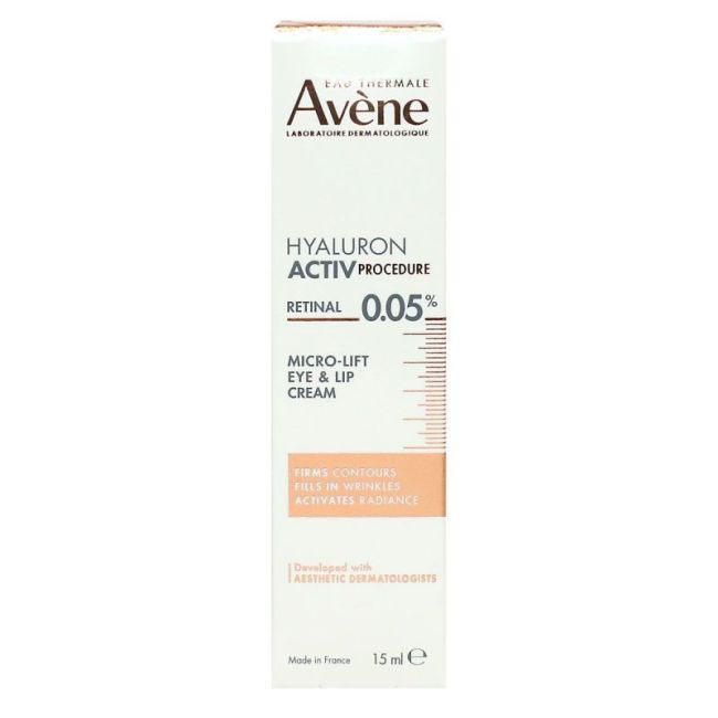 Avene Hyaluron Activ Procedure Cr Micro-Lift Yeux Et Levres T/15Ml