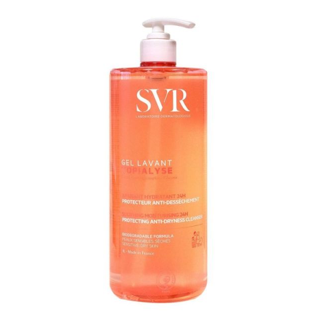 Svr Topialyse Gel Lavant Nettoyant Doux Fl Pompe/1L
