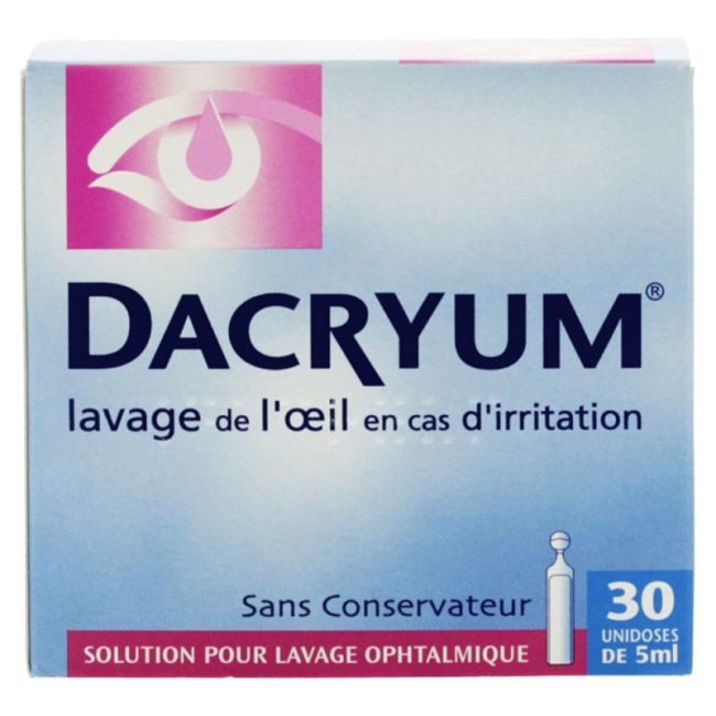 Dacryum S P Lav Opht En Recipient Unidose 30Unid/5Ml