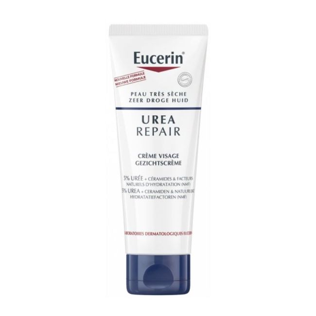 Eucerin Urearepair Plus Cr Visage 5% Uree T/50Ml