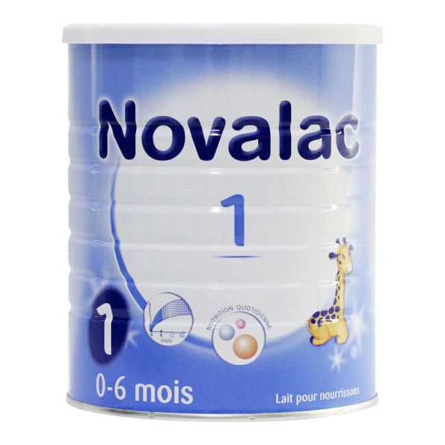Novalac 1 Lait Pdre 1Er Age B/800G