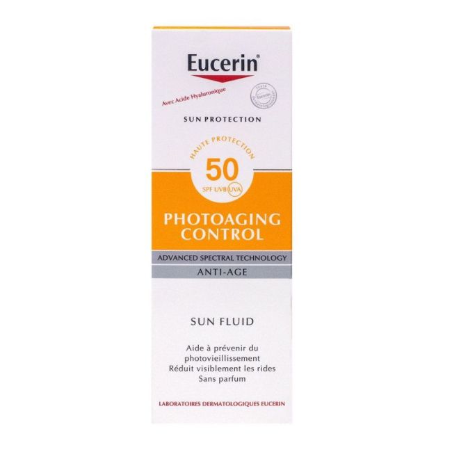 Eucerin Sun Photoaging Control Spf50 Fluide Visage Fl Pompe/50Ml