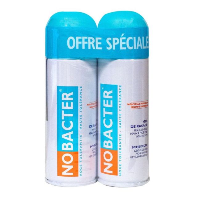 Nobacter Gel De Rasage Peau Sensible 2Aeros/150Ml