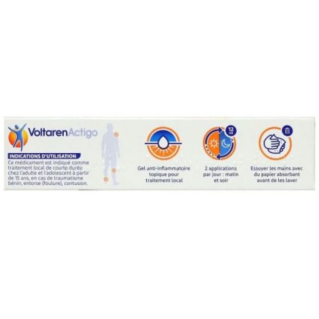 Voltarenactigo Intense 2 % Gel T/30G