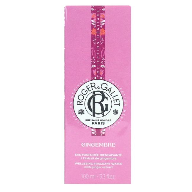Roger Gallet Gingembre Eau Parfumee Bienfaisante Fl/100Ml