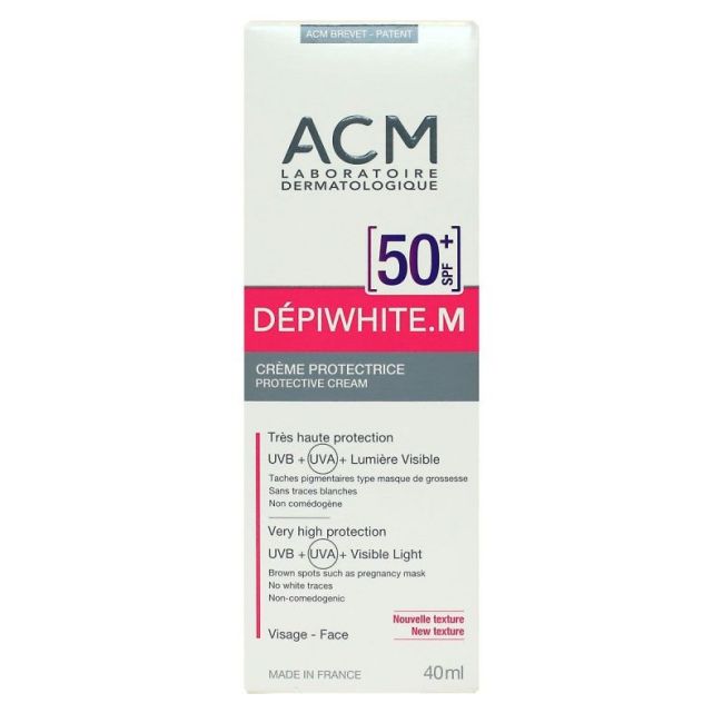 Depiwhite.m Spf50+ Cr Protectrice Invisible T/40Ml