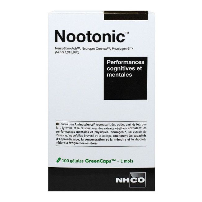 Nhco Nootonic Gel Performance Mentale Premium B/100