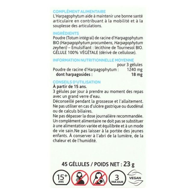 Arkogelules Harpagophytum Bio Gel Fl/45