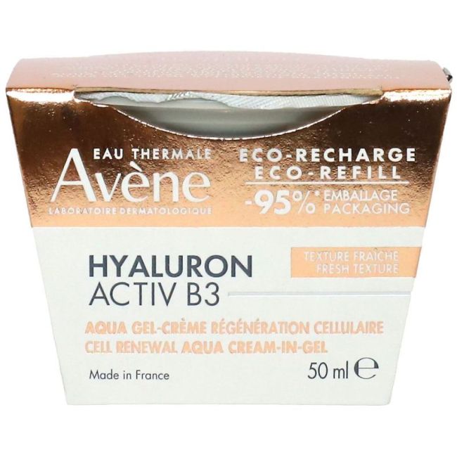 Avene Hyaluron Activ B3 Aqua Gel Creme Recharge/50Ml