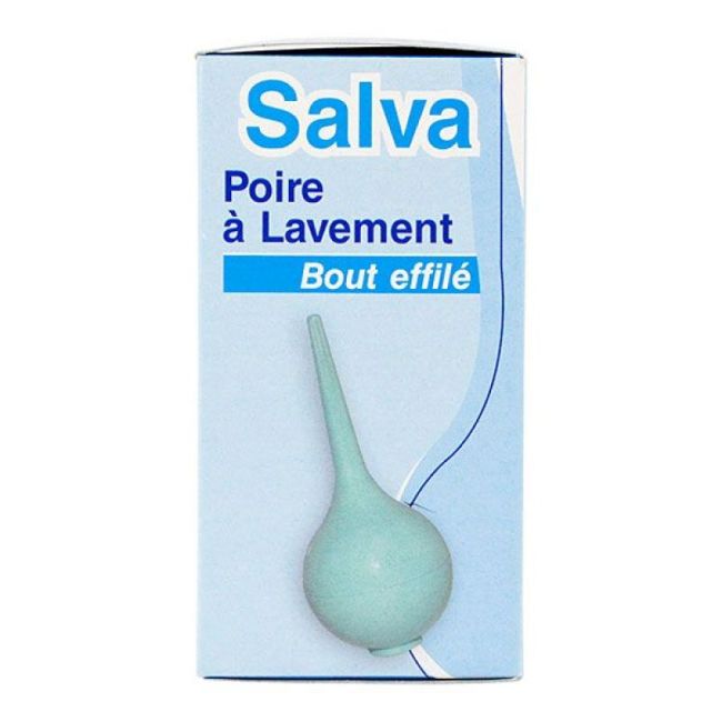 Salva Poire Lavement Bout Effile N°2 30Ml