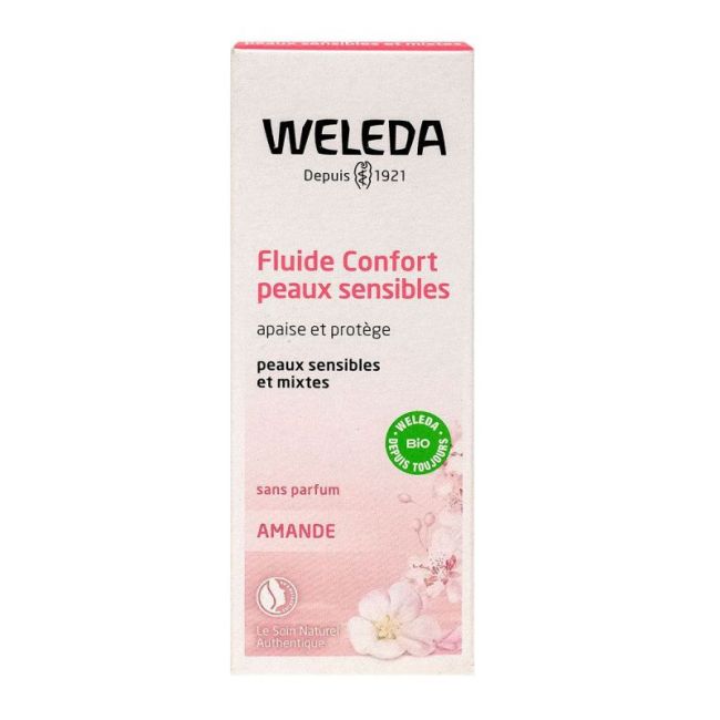 Weleda Soins Visage Amande Fluide Confort Peaux Sensibles T/30Ml