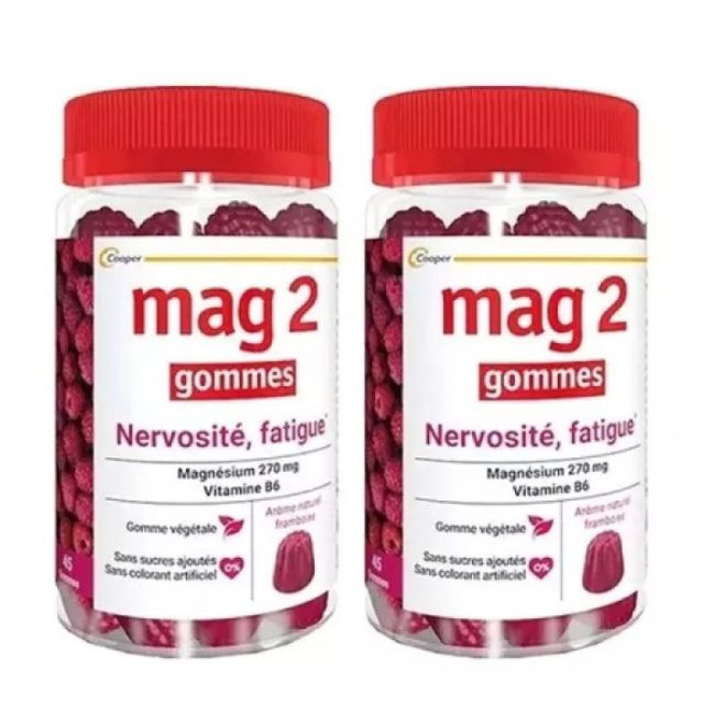Mag 2 Gomme Framboise 2Pots/45