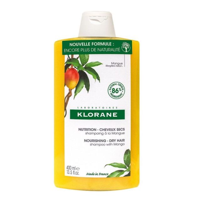 Klorane Capillaire Shampooing Nutrition Mangue Fl/400Ml