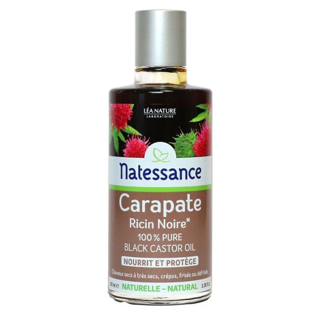 Natessance Huile Carapate Ricin Noir Fl/100Ml