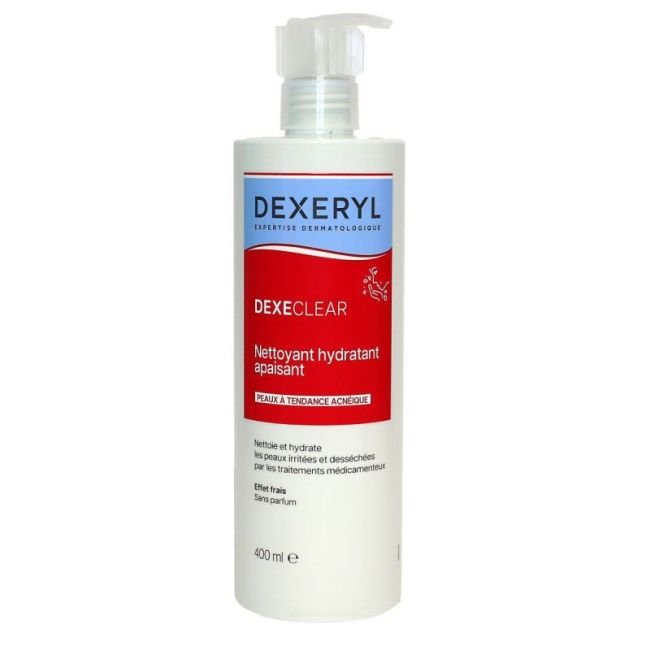 Dexeryl Dexeclear Nettoyant Hydratant Apaisant Gel Fl Pompe/400Ml