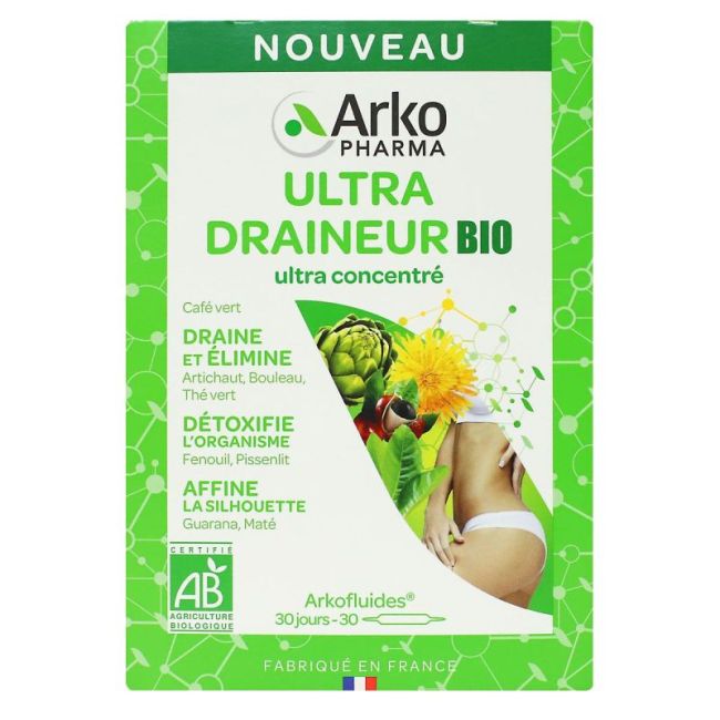 Arkofluide Bio Ultraextract S Buv Ultra Draineur 30Amp/10Ml