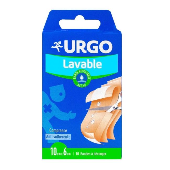 Urgo Lavable Pans Bande A Decouper 6X10Cm B/ 10