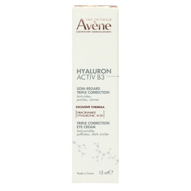 Avene Hyaluron Activ B3 Cr Soin Regard Triple Correction T/15Ml