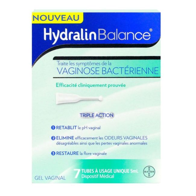 Hydralin Balance Gel Vaginal Triple Action 7Unidoses/5Ml