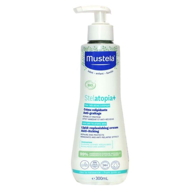Mustela Stelatopia + Cr Relipidante Anti-Grattage Fl Pompe/300Ml