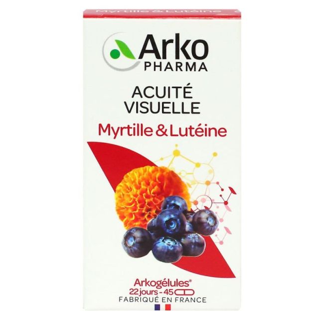 Arkogelules Myrtille Luteine Gel Fl/45