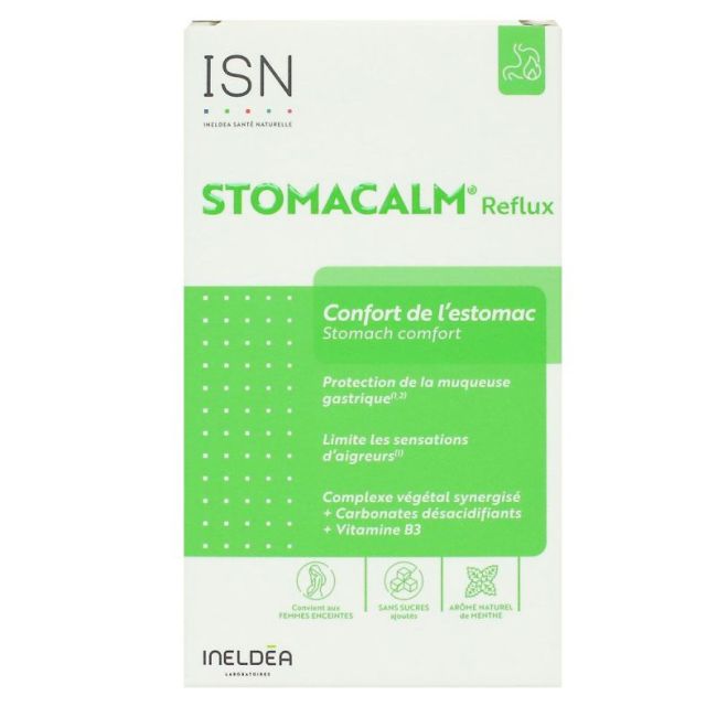 Stomacalm Cpr A Croquer Reflux Confort Estomac B/20