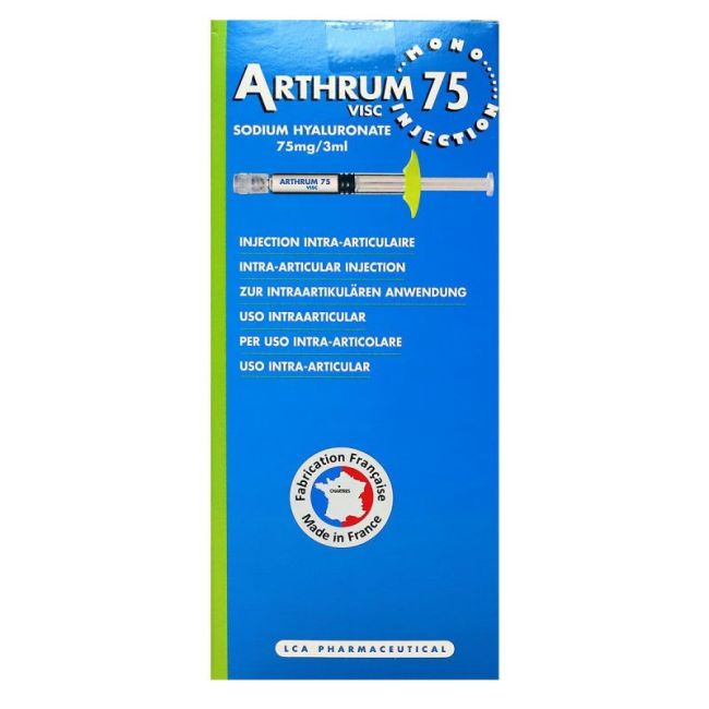 Arthrum Visc 75 S Inj Ser/3Ml Avec Aiguille