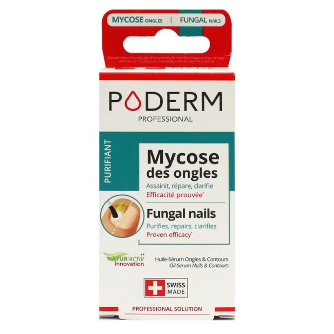 Poderm Purifiant Huile Serum Mycose Des Ongles Fl/8Ml