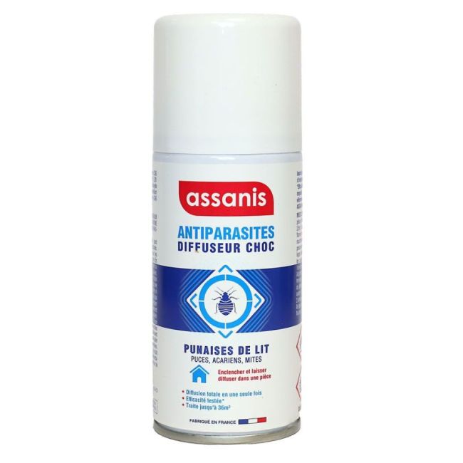 Assanis Diffuseur Choc Antiparasites Punaises De Lit 150Ml