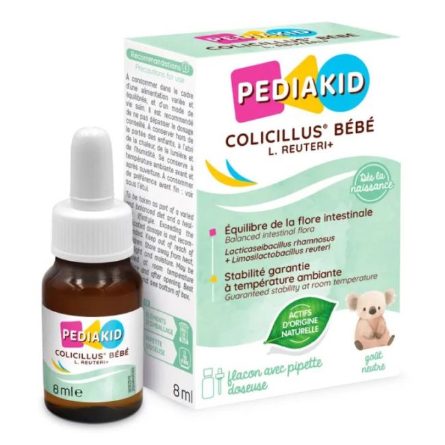 Pediakid Colicillus Bebe L.reuteri+ S Buv Fl Cpte-Gttes/8Ml