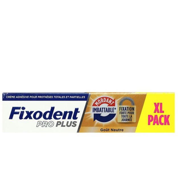 Fixodent Pro Plus Mordant Imbattable Cr Adhesive T/60G