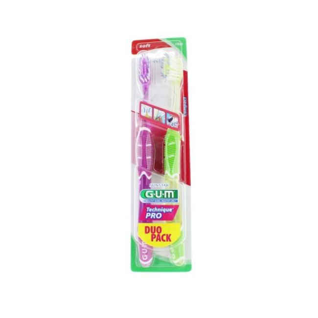 Gum Technique Pro Brosse Dents Souple B/2