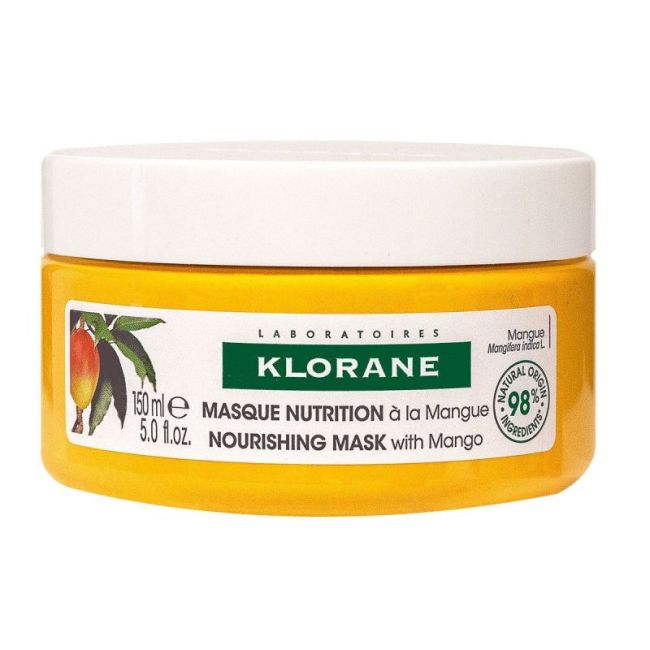 Klorane Capillaire Masque Nutrition Mangue Pot/150Ml