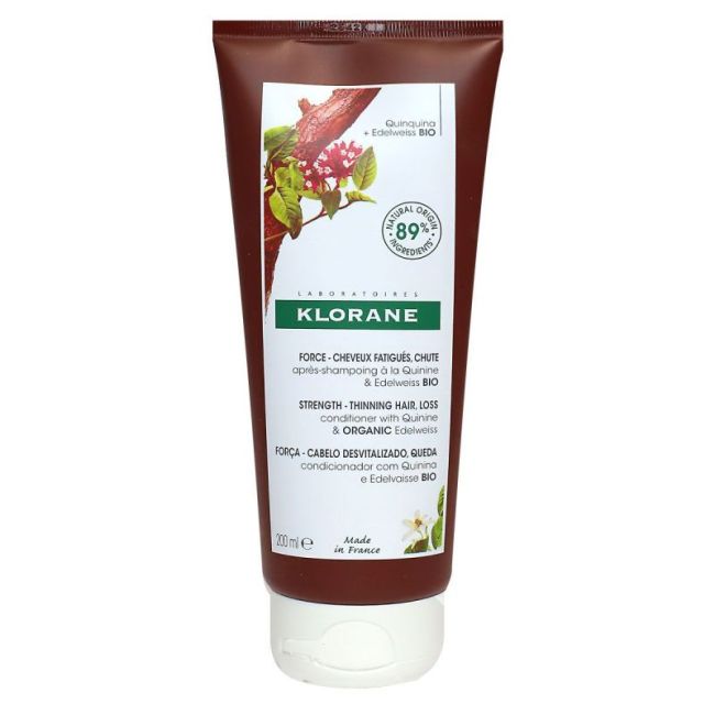 Klorane Capillaire Bme Force Quinine Et Edelweiss Bio T/200Ml