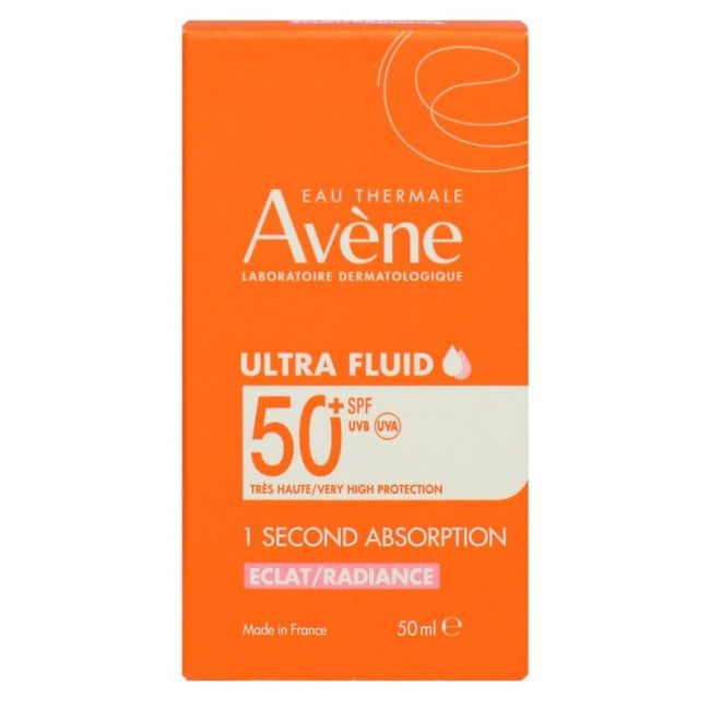 Avene Solaire Ultra-Fluid Eclat Radiance Spf50+ Emuls Fluide Fl/50Ml