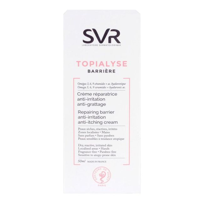 Svr Topialyse Cr Barriere Anti-Irritations Grattage T/50Ml