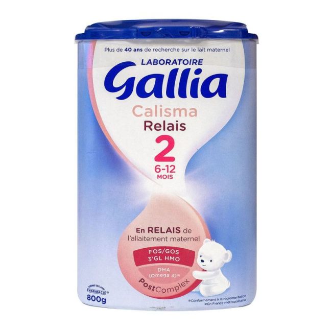Gallia Calisma Relais 2 Lait Pdre B/800G